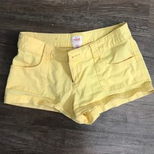 Yellow Shorts